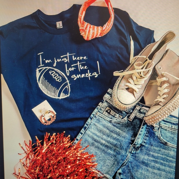 NEW! ADORABLE FOOTBALL TSHIRT! - Picture 2 of 2